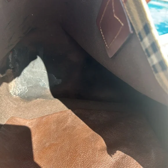 BURBERRYS VINTAGE Haymarket TOTE - Picture 4 of 5